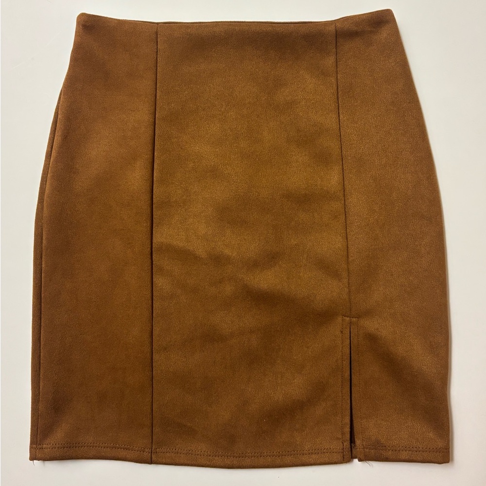 Windsor Suede Skirt